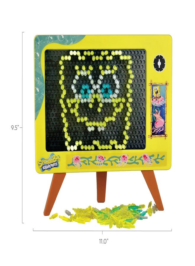 Well Played Spongebob Squarepants Light Board - Interactive Toy for Kids - Spongebob Themed Fun Activity for Constructive and Creative Play - Ages 6 - Image 2
